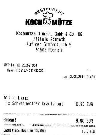 enoi Hffner Kochmtze Restaurant